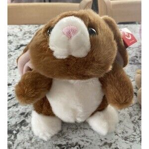 Aurora Lop Eared Rabbit 8 in Plush Lin Lin Brown Bunny Stuffed Animal Toy